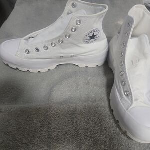 Converse Women's White High-Top Sneakers
